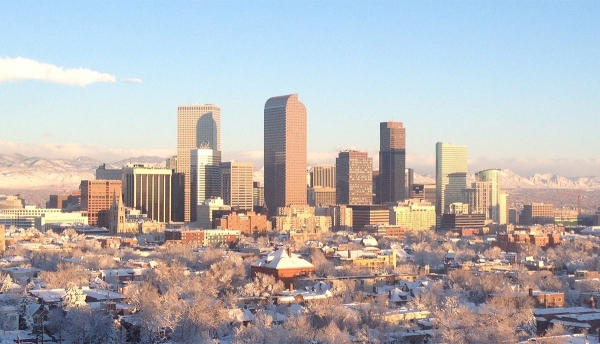 Denver skyline (R0uge/Wikimedia Commons)