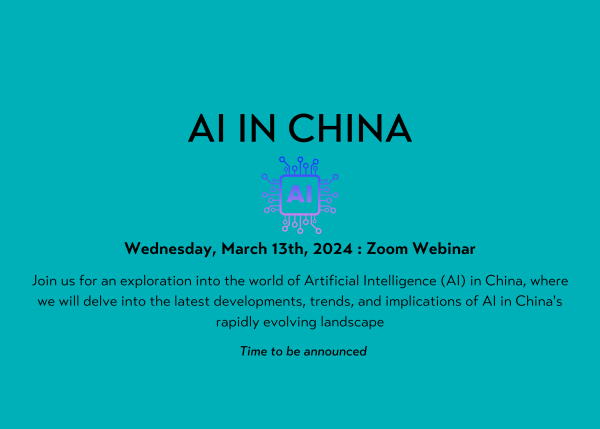 AI in China session